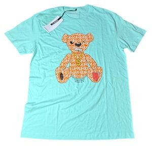 Cooper 9th C/O Cooper Bear Mint Graphic Print T-Shirt Trendy Casual‎ Mens